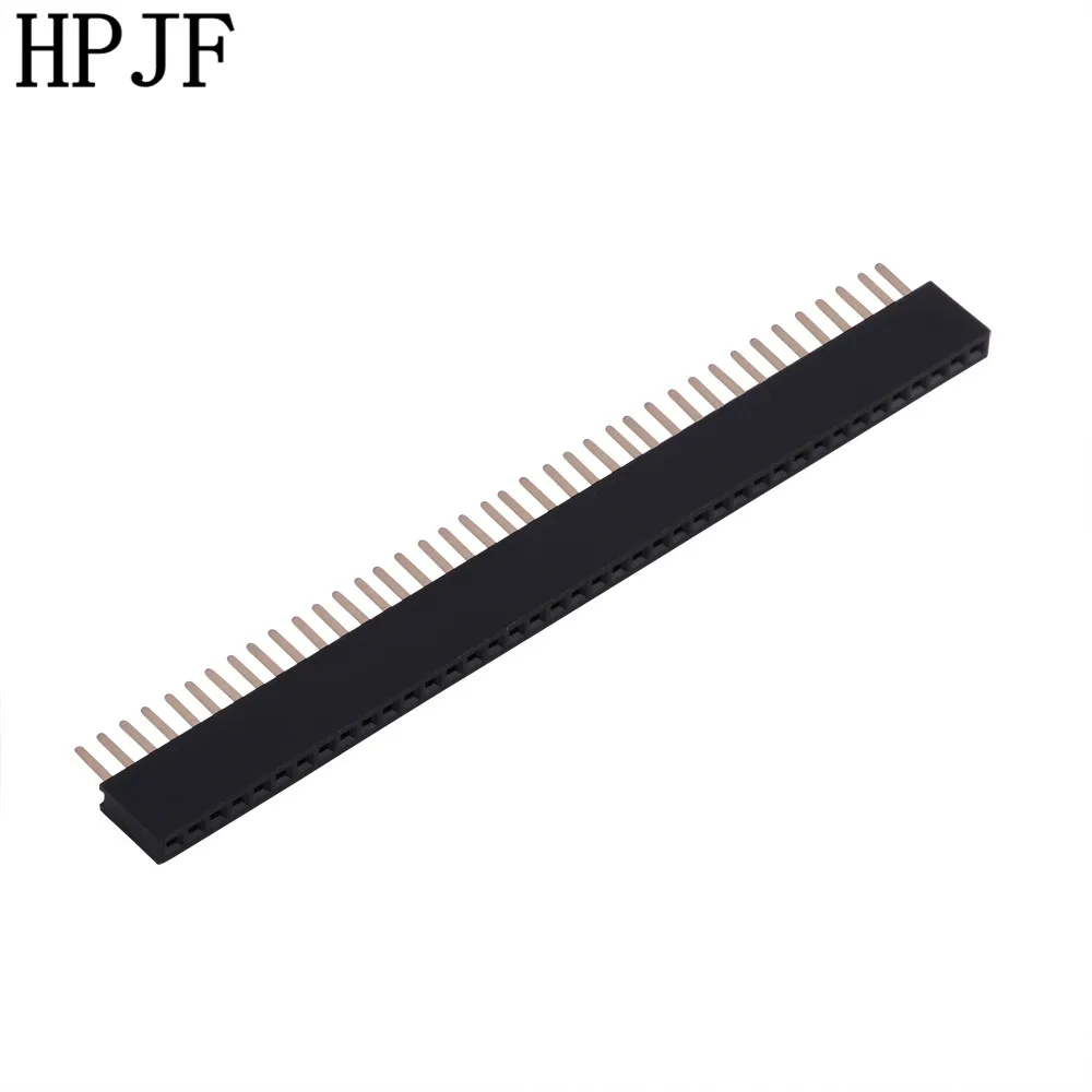 5 шт. шаг 1 27 мм 1x4 0/50Pin 40/50 контактный гнездовой Однорядный прямой разъем|strip