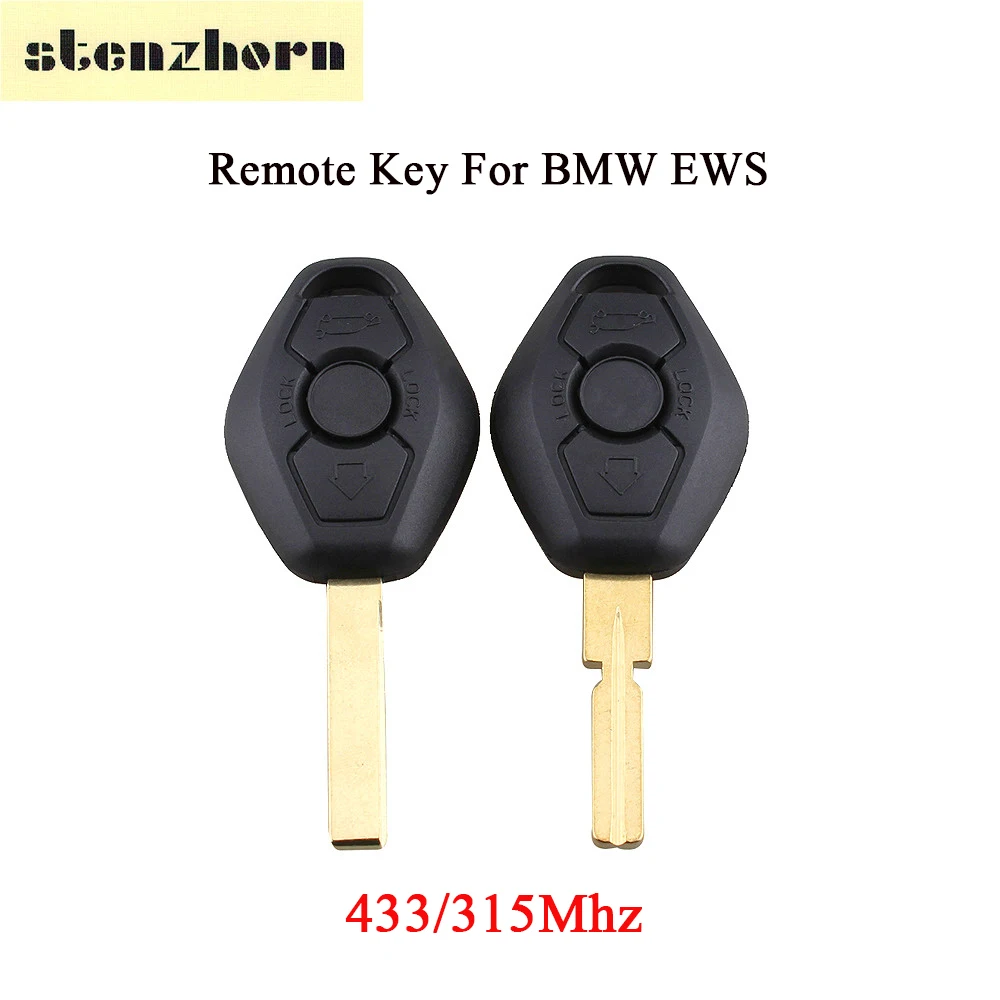 Stenzhorn 433/315 мГц Smart Remote ключ для автомобилей BMW EWS 1/3/5/7 серии 318 330 325 530 525 540 E38 E46 E39 HU58/HU92