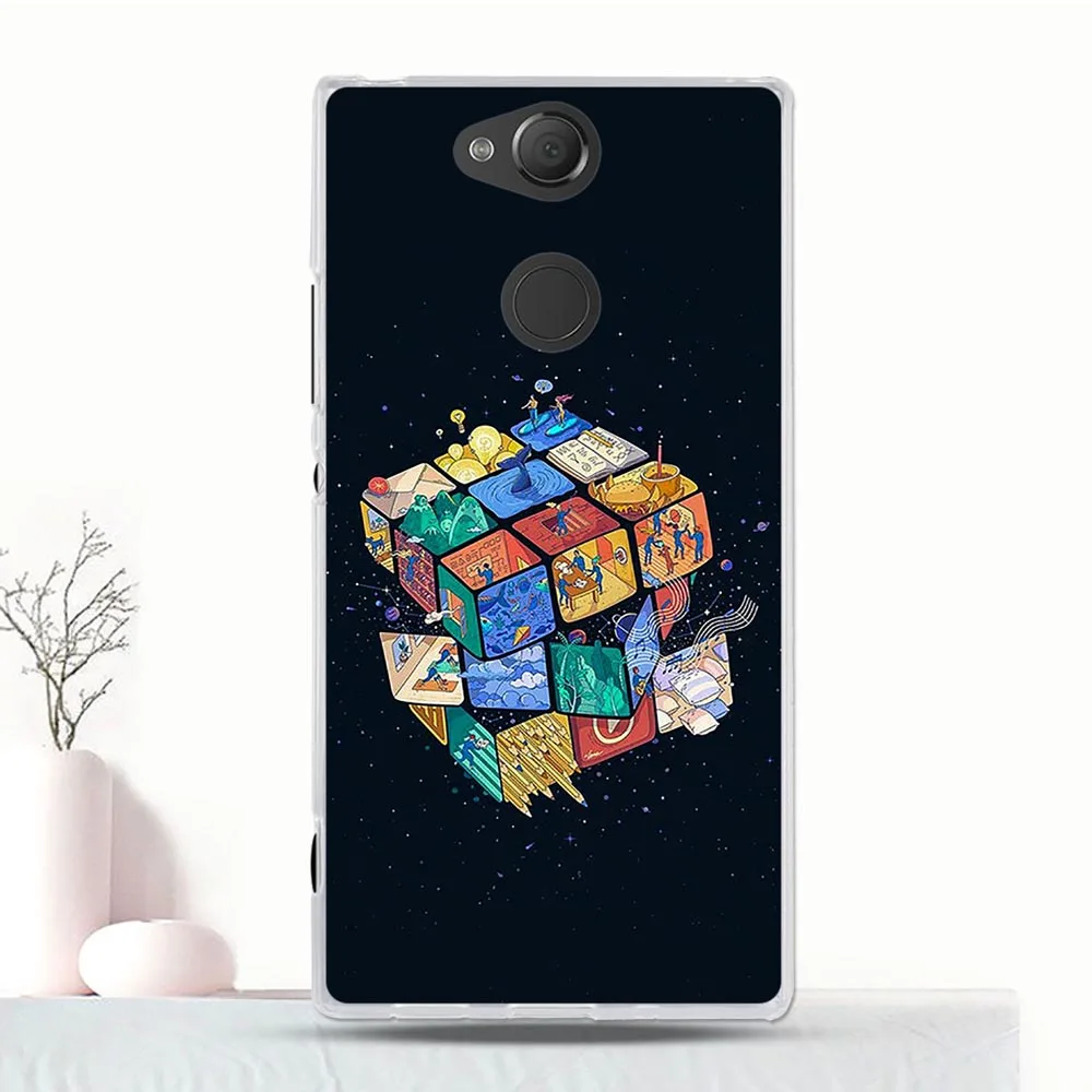 21 ТПУ силиконовый бампер для sony Xperia XA2 мягкий чехол 3D принт для sony Xperia XA2 двойной чехол для телефона для sony Xperia XA2 Funda чехол - Цвет: 21