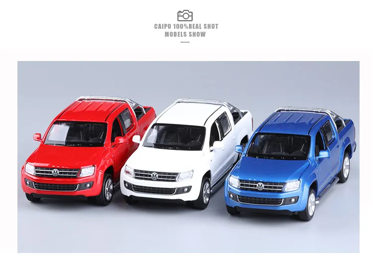 Высокое качество высокая имитация 1:30 сплава оттягивать назад автомобиль, amarok пикап, металлические игрушечные модели машин