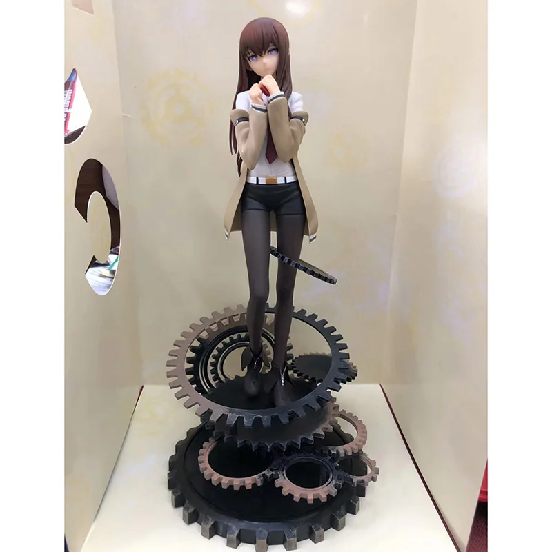 Экшн фигурка Steins Gate Makise Kurisu масштаб 1/7 Раскрашенная ПВХ игрушка игрушки