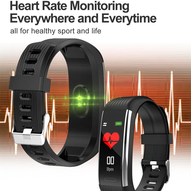 R11 Smart Band спортивные Фитнес Трекер Смарт-часы сердечного ритма крови Давление