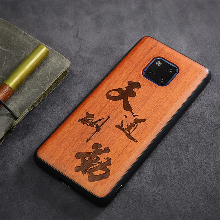 Новинка, чехол для huawei mate 20 Pro, тонкая деревянная задняя крышка, TPU бампер, чехол для huawei mate 20X, чехол для телефона s mate 20 - Цвет: as picture