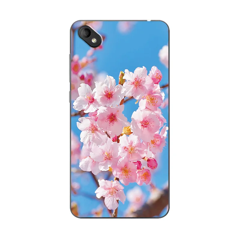 W44 Чехол для BQ BQ-5035 5,0 дюймов, маленький чехол с маргаритками и сердечками для BQ 5035, мягкий силиконовый чехол для задней панели телефона BQ5035 - Цвет: W44
