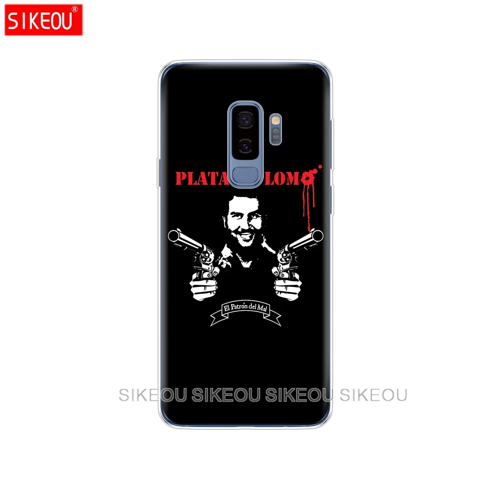 Силиконовый чехол для Samsung Galaxy S9 S8 S7 S6 edge S5 S4 S3 PLUS Модный телефона Pablo Escobar|Бамперы| |