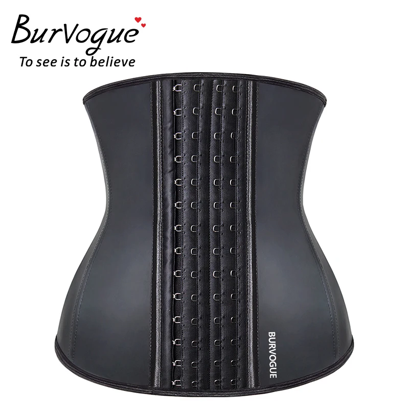 Женский корсет Burvogue, утягивающий корсет, латексный корсет, утягивающий корсет и бюстье со стальными костями, корсет для похудения
