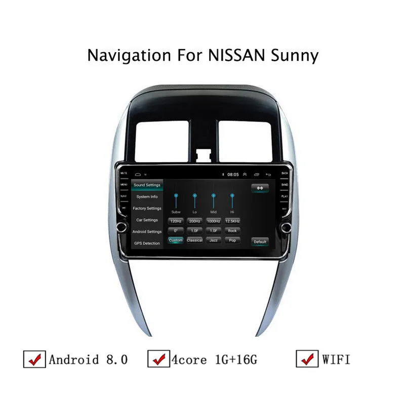 NAVITOPIA 10 1 дюймовый автомобильный мультимедийный плеер Andriod 8 GPS навигация для Nissan