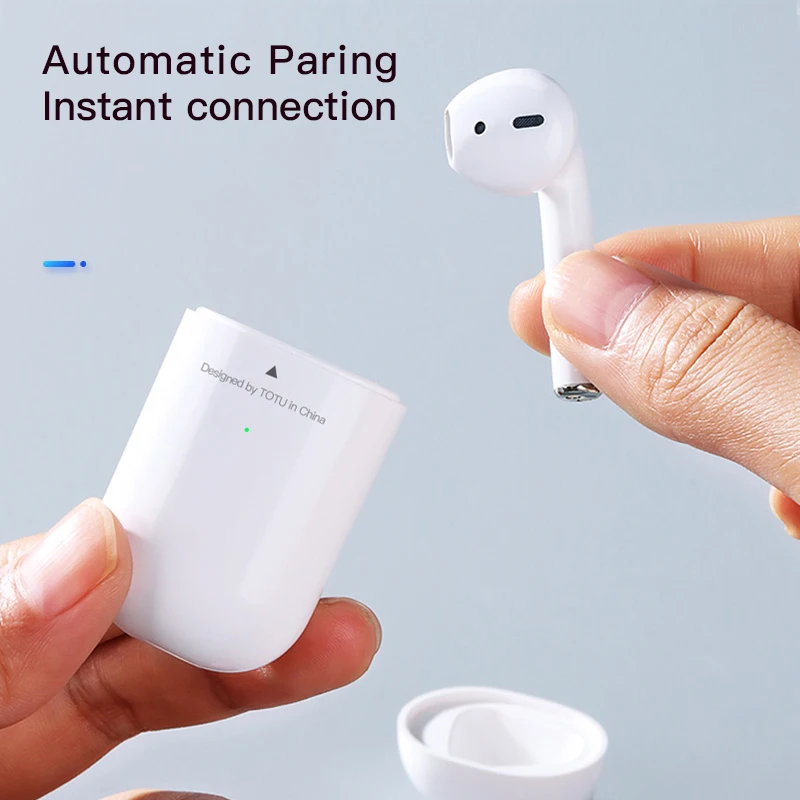 TOTU мини беспроводной Bluetooth наушники вкладыши спортивные с микрофоном бизнес