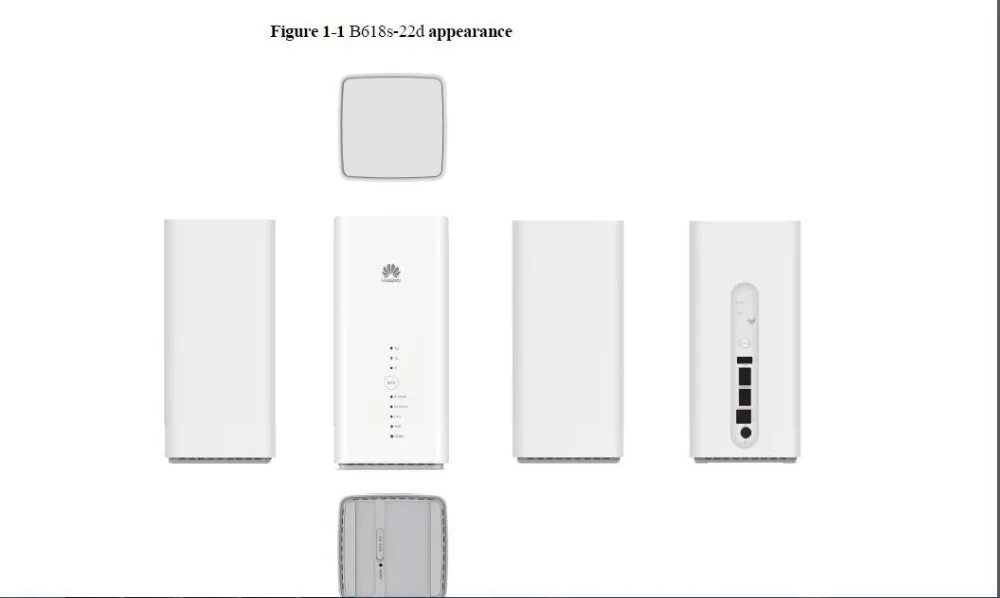 Huawei B618s-22d 4 аппарат не привязан к оператору сотовой связи FDD800/900/1800/2100/2600 МГц TDD2600Mhz(Band1/3/7/8/20/38) VoIP CPE Беспроводной фрезерный станок