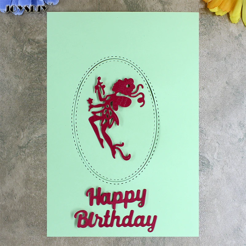 Снаружи в Прошитые овальные штабелированные альбом для вырезок вырезающий