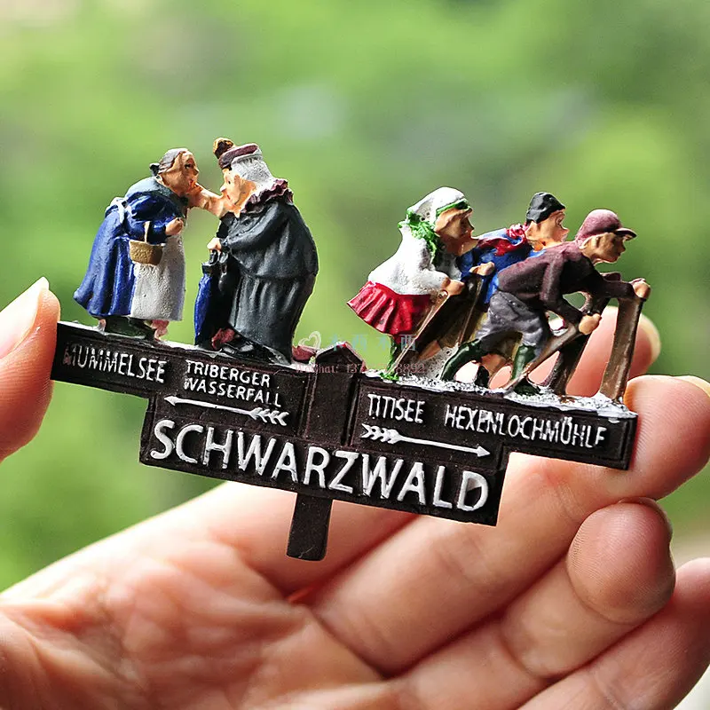 Новинка, Германия, Канада, кенийская серия персонажей, 3D магниты на холодильник, туристические сувениры, магнитные наклейки на холодильник, подарок