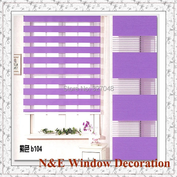 Бесплатная доставка затемненные оконные жалюзи Зебра оттенки и