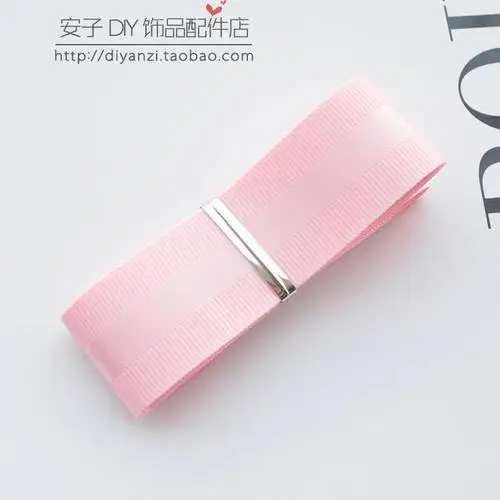pink 1 м/рулон) " 25 мм корсажные ленты ручной работы, аксессуары для головных уборов, украшения для свадьбы, рождественской вечеринки, лента для Обертывания подарков - Цвет: pink