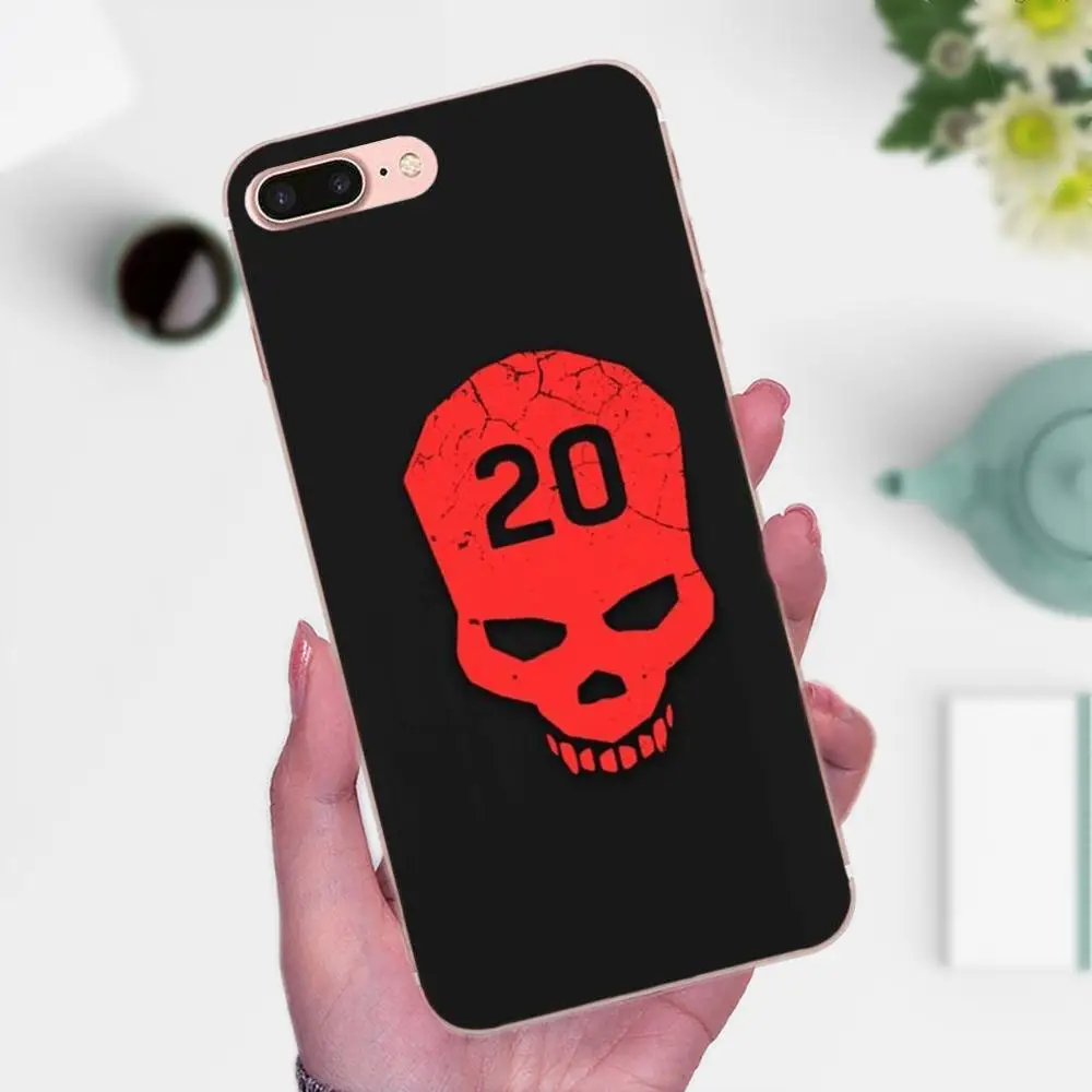 Модный крутой ТПУ чехол с черепом для телефона Huawei P7 Honor 4C 5A 5C 5X 6 6C 6A 6X 7 7X 8 9 V8 V10 Y3II