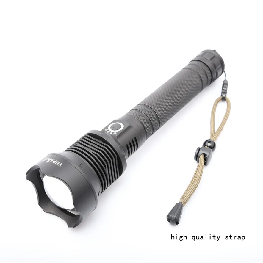 2019 самый мощный светодиодный фонарик XLamp xhp70 zoom usb зарядка фонарь охотничья
