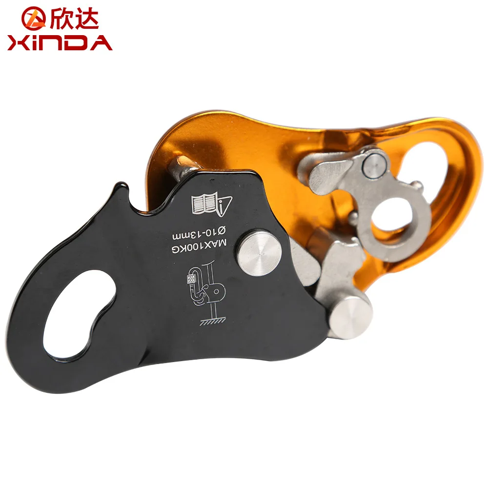 XINDA Brand Rock Climb Asending & Descending Safety Equipment Removable Rope Gripper Automatic Lock Anti Fall Protctive Gear | Спорт и