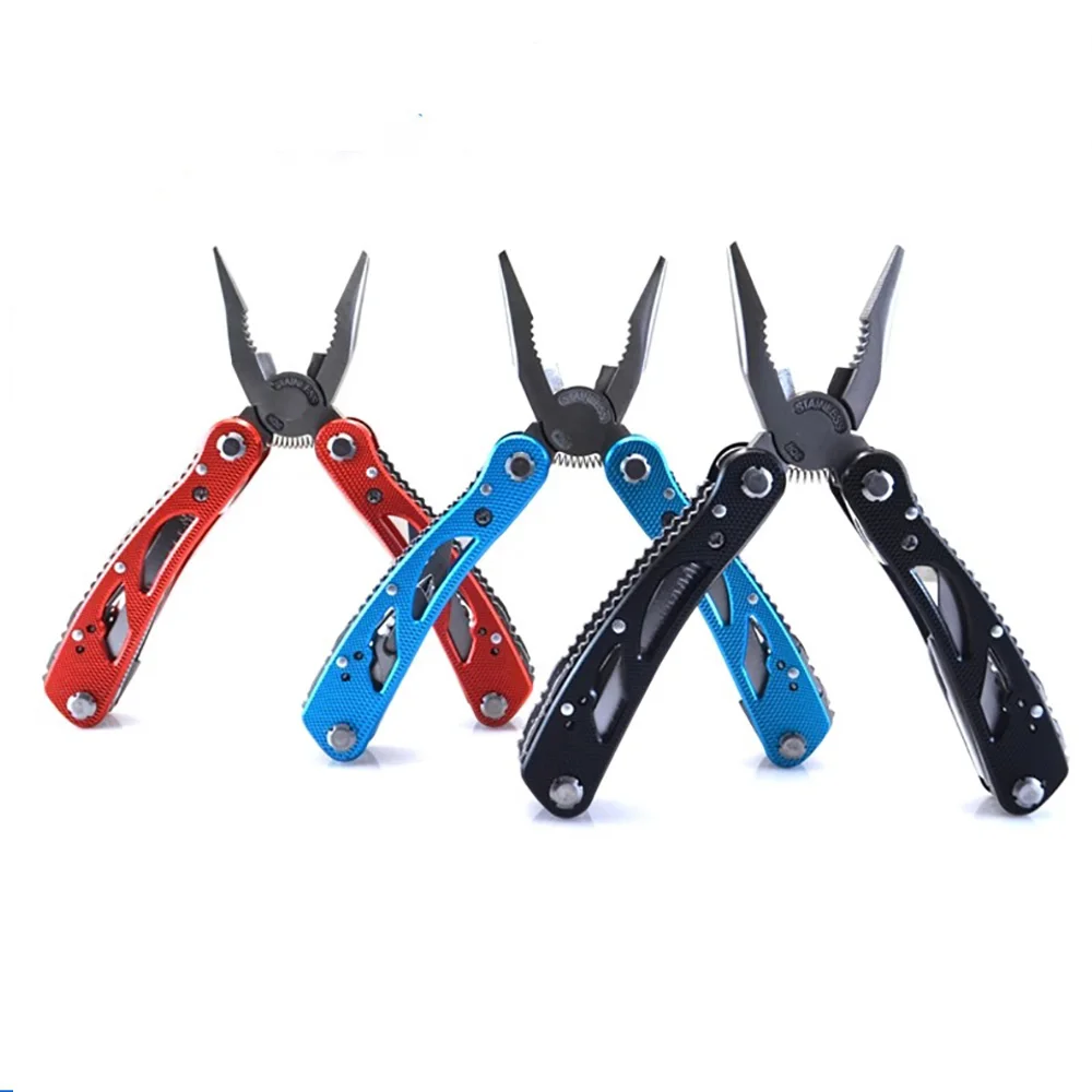 Портативный многоцелевой плоскогубцы карманные из нержавеющей стали Складной