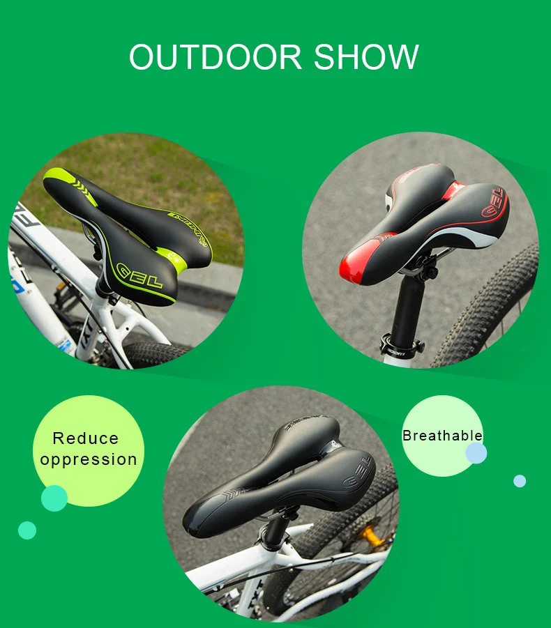 INBIKE велосипедное седло из искусственной кожи MTB дорожный горный велосипед седло Велоспорт полое сиденье мягкая подушка Запчасти для велосипедов аксессуары CF125GU