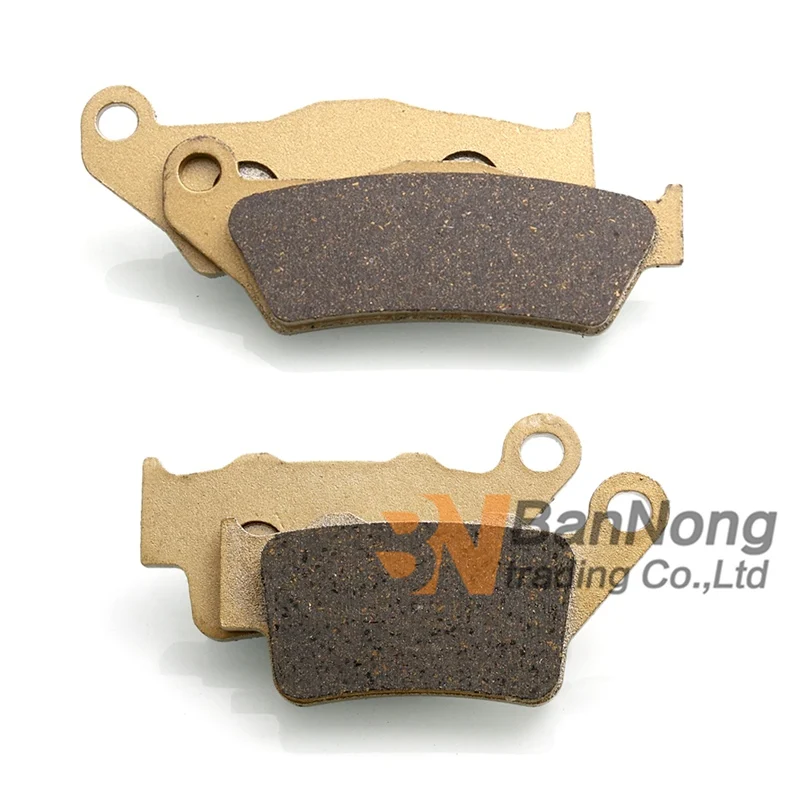 Передние и задние тормозные колодки мотоцикла для KTM EXC F 250 350 R 450 400 525 2004 2007 / 500 2012