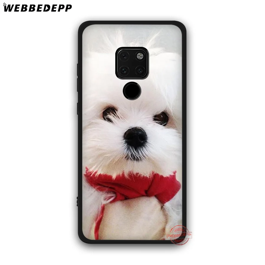 WEBBEDEPP потрясающий мягкий чехол с надписью I Love My Maltese Dog для Huawei Mate 30 10 20 Pro Lite Nova 2i 3 3i
