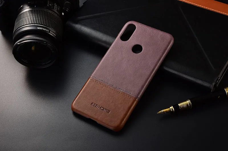 Чехол для Xiaomi Redmi Note 7 KEZiHOME, роскошный, хит цвета, натуральная кожа, твердая задняя крышка, Капа для Redmi Note7, чехол для телефона s
