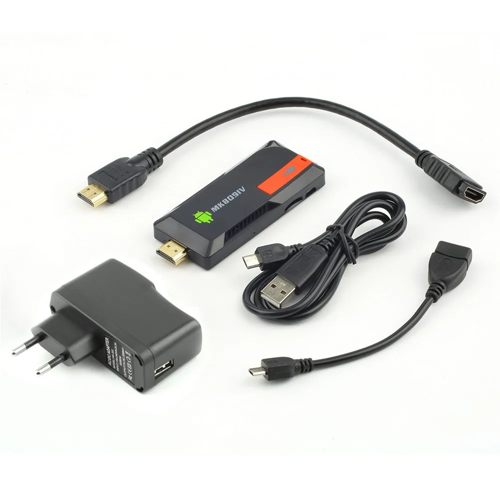 ЕС MK809 IV Android 4,4 tv Dongle PC 2G/8G tv Stick Andrond AirPlay DLNA с 4K медиаплеером tv stick PK