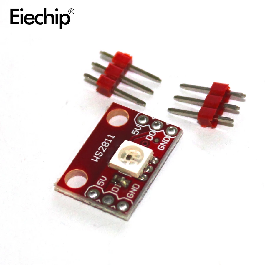 10 шт./лот WS2812 WS2811 RGB светодиодный Breakout модуль для arduino | Лампы и освещение