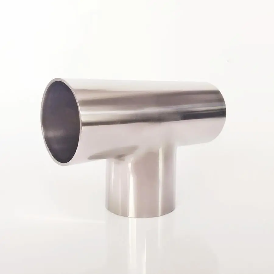 

32mm 1.25" Pipe OD Butt Welding Tee 3 Way SUS 316L Stainless Steel Sanitary Fitting Spliter Homebrew Beer Wine