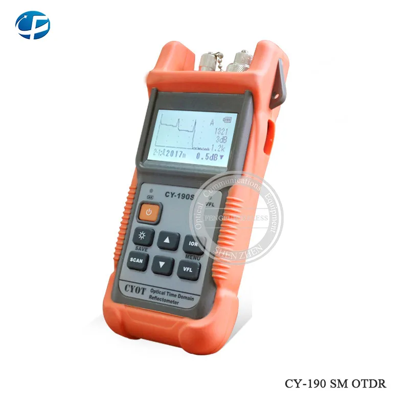 Оптическое волокно 60 км OTDR CY 190S CY190S 1310nm/1550nm 1mW VFL волоконно оптический прибор