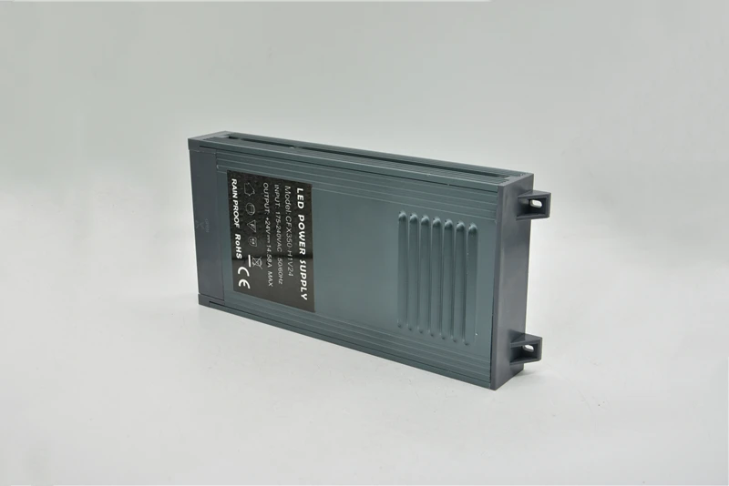 SANPU непромокаемые Питание 24V 350W 15A безвентиляторный тихий постоянного Напряжение DC24V светодиодный драйвер 220-240VAC для 24VDC трансформатор IP63
