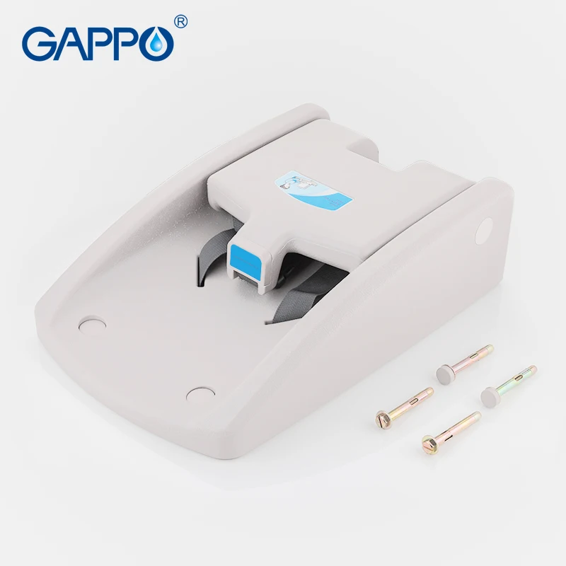 

GAPPO Baby rest seats Surface Mounted baby infant safety adjustable seats For Public Restrooms wall mounted folding seat chair
