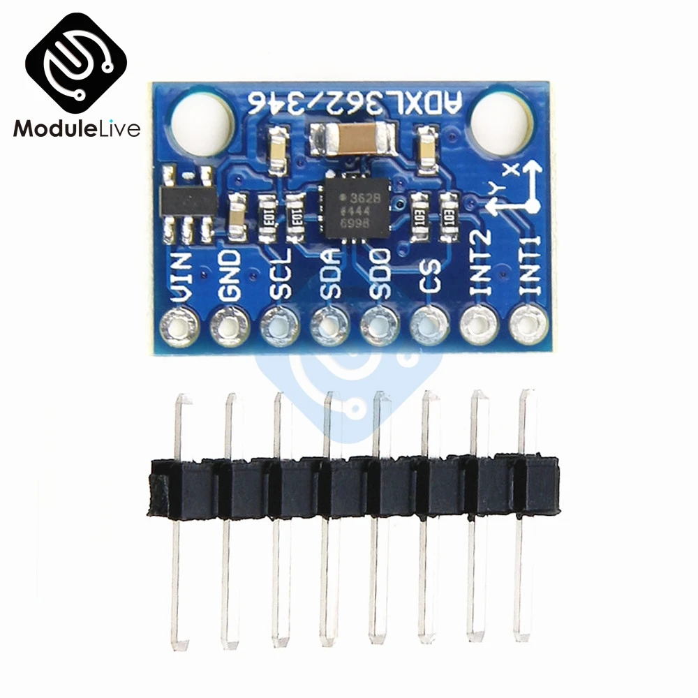 ADXL362 3-осевой цифровой акселерометр ускоренный Сенсор модуль SPI для Arduino