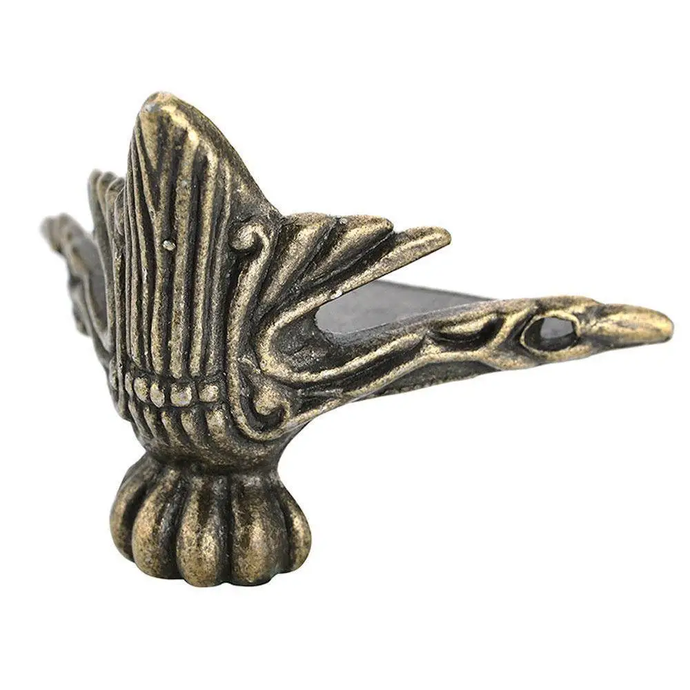 Высококачественная Античная латунная Подарочная коробка для ювелирных изделий