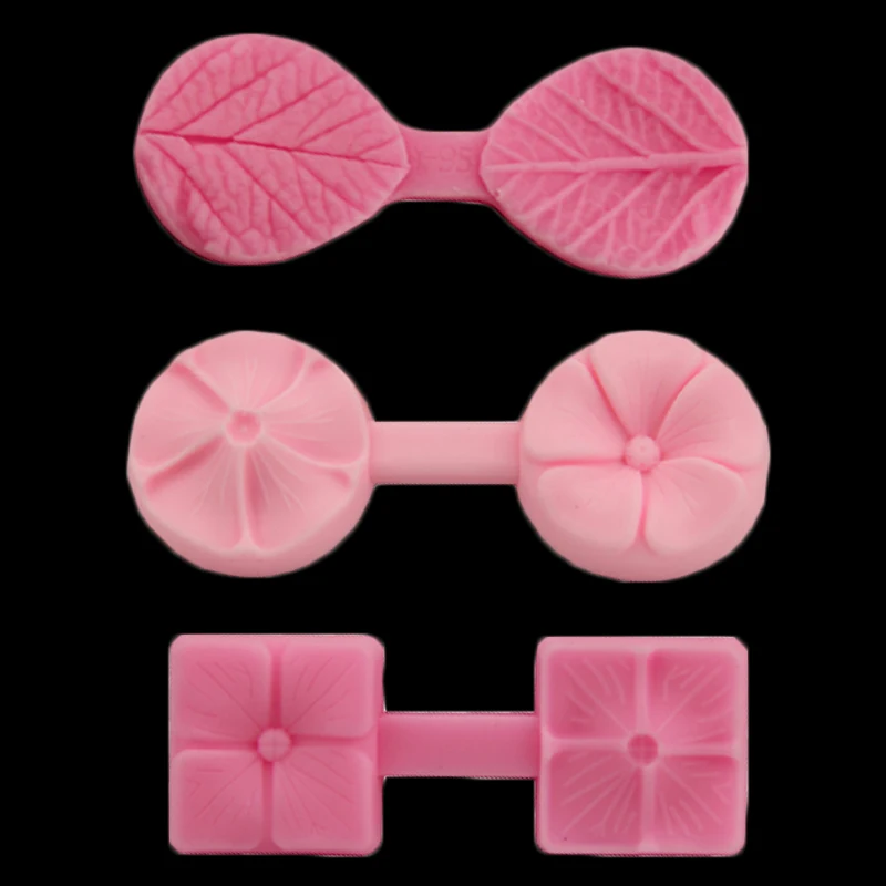 3D силиконовая форма в виде лепестков листьев искусственные декоративные