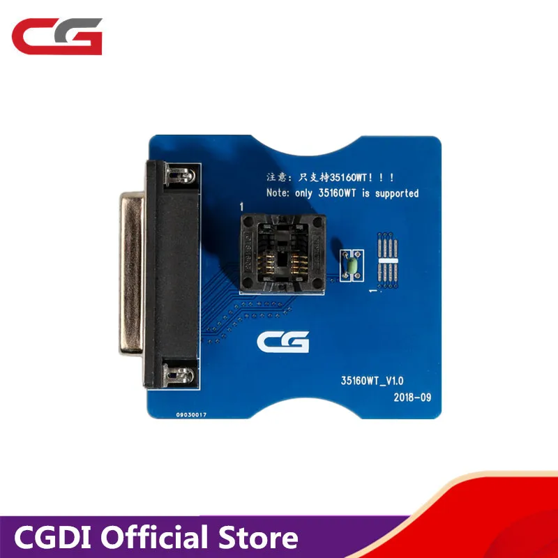 CG Pro 35160WT адаптер старый интерфейс для чипа 35128WT работает с 9S12 фиксирует