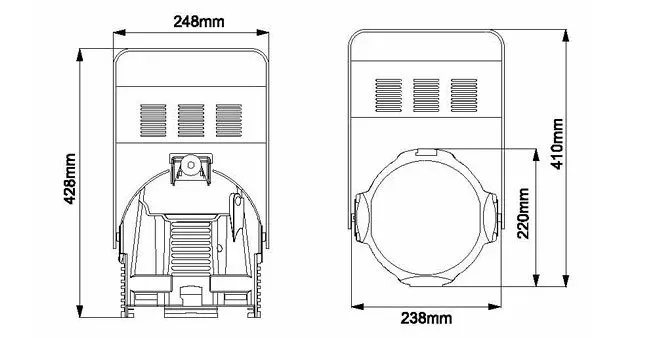 Фирменная лампа MSR575 CDM-SA/T 150 Multi Par профиль освесветильник студия события