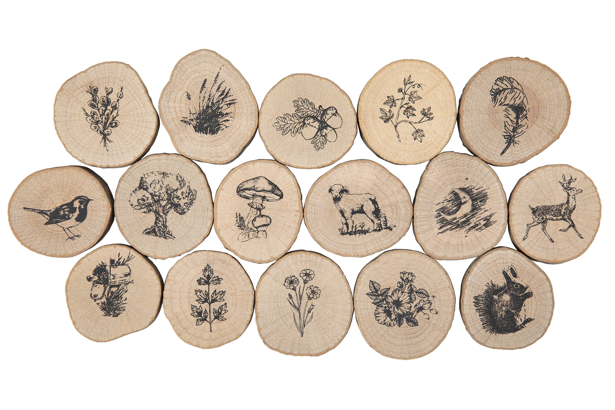 1 шт. почтовое отделение серии бревна резиновое уплотнение милые животные