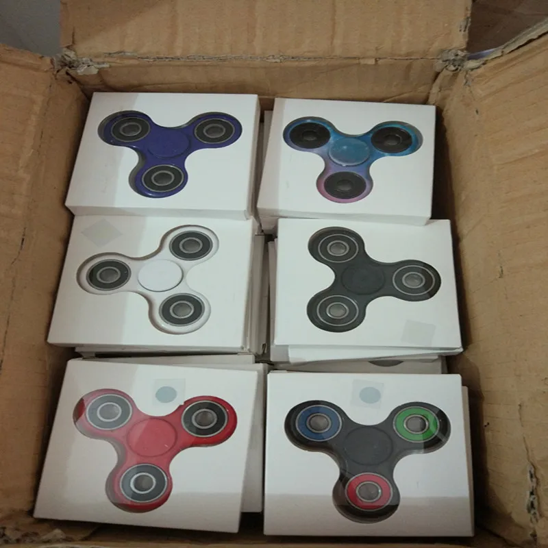 2 шт./лот волшебный ручной Спиннер помогает фокусировать Fidget Toy 3D Figit дети взрослые