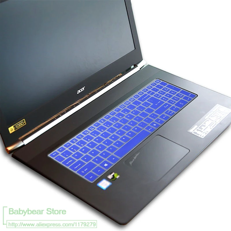 15,6 15 дюймов силиконовая клавиатура протектор кожного покрова для acer Aspire 5 A515 A515-15 A515-15G E5-523G E5-576G E5 523G 575G 576G