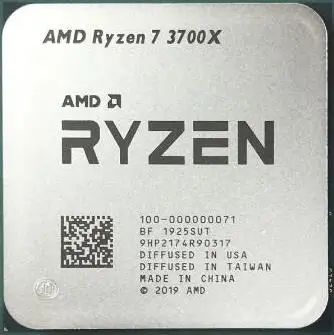 Новый процессор amd ryzen 7 3700X3 6 GHz 8 Core 16 Thread 65W 3 го поколения Ryzen сокет AM4 Настольный
