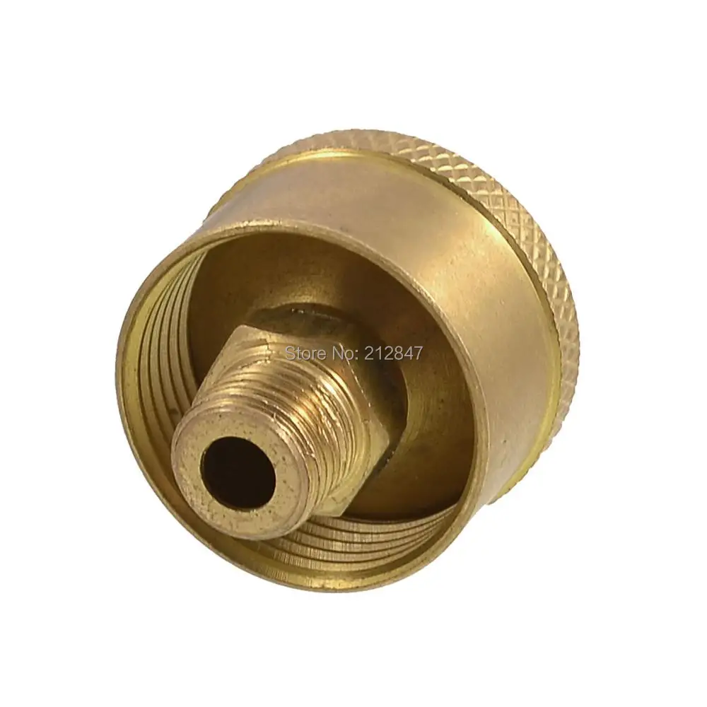 

Детали Машины 1/8 "NPT резьба смазка масляный колпачок золотого цвета