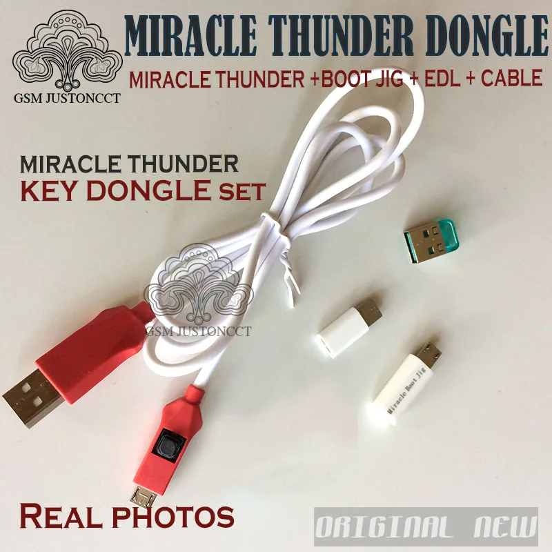 100% original new miracle key dongle / miracle thunder dongle key instead of miracle box and key