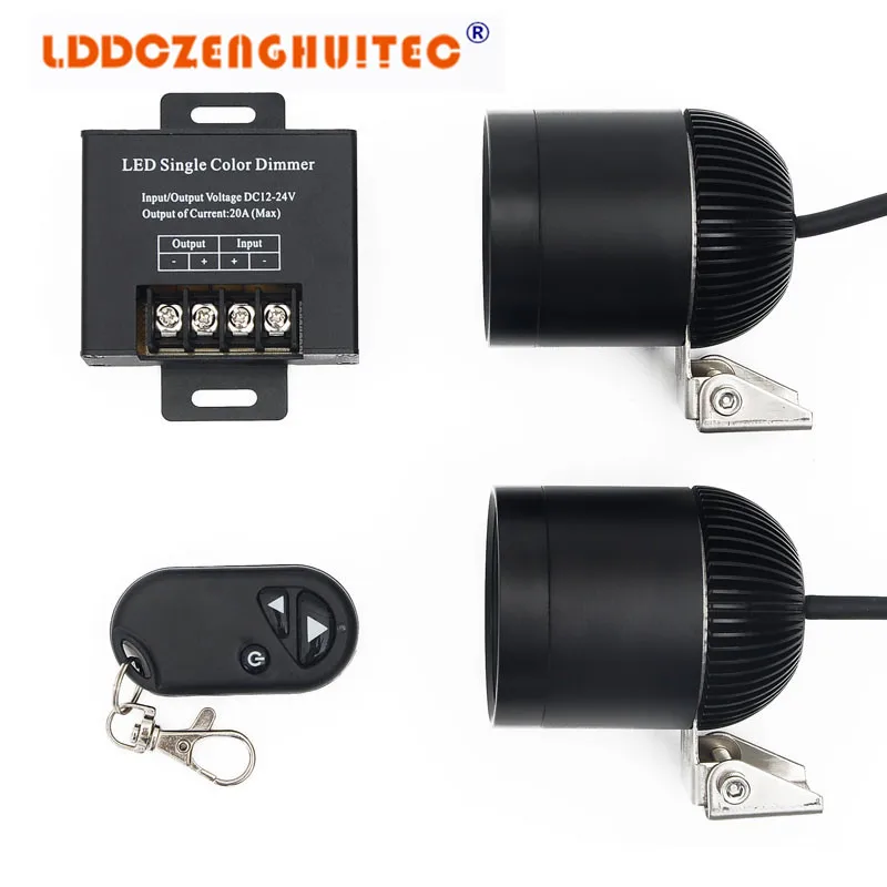 LDDCZENGHUITEC светодиодные лампы для фар мотоциклов скутеров квадроциклов