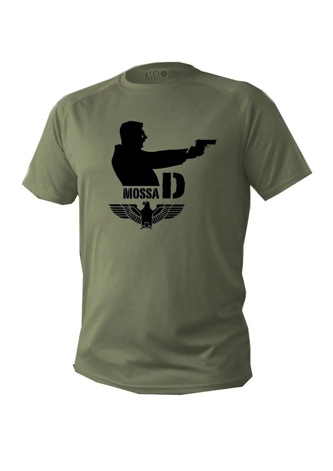 

2019 New Summer Casual Men T-shirt T shirt Mens short sleeve green olive israel defense forces mossad man
