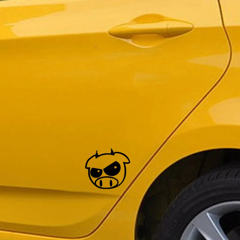 HotMeiNi наклейка для автомобилей Jdm Стайлинг дьявол свинка Япония задний лобовое