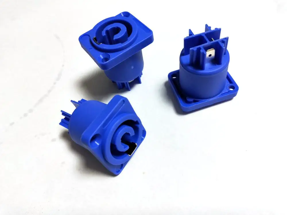 30 шт. синий разъем шасси Powercon 20A 3-контактный питания NAC3MPA-1 и NAC3MPB-1 для