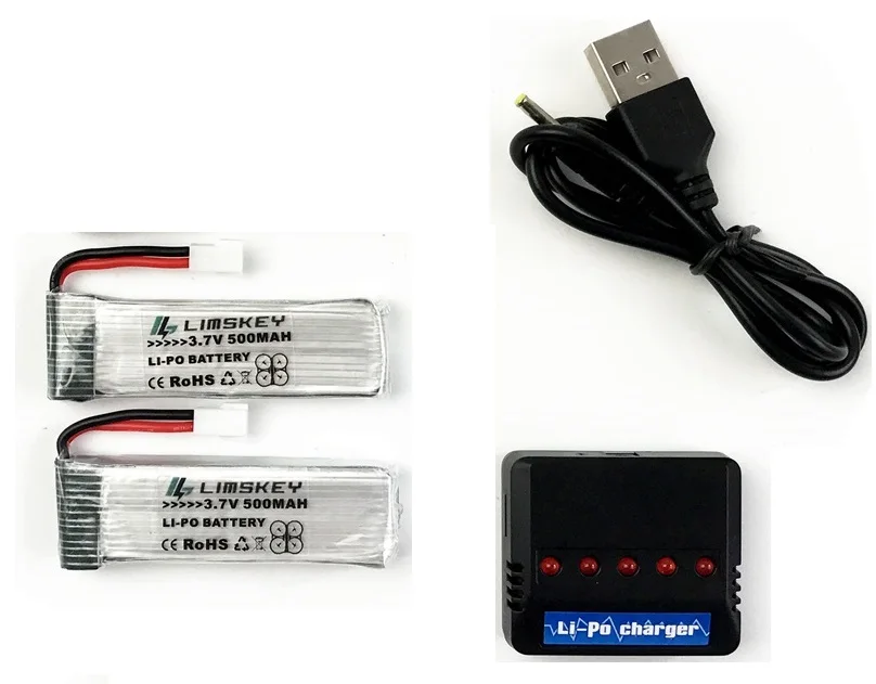 3,7 v 500mah аккумулятор для радиоуправляемой камеры Дрон для JJRC H37 Eachina E50 RC Quacopter запасные части Аксессуары 3,7 V li-po зарядное устройство - Цвет: Коричневый