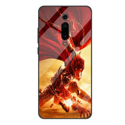 Зеленый Чехол из закаленного стекла для Xiaomi Mi 9 T 9 t, Мягкая силиконовая задняя крышка для Xiaomi Mi 9 T, чехол для телефона с рисунком из мультфильма s для Xiaomi Mi 9 T - Цвет: Зеленый