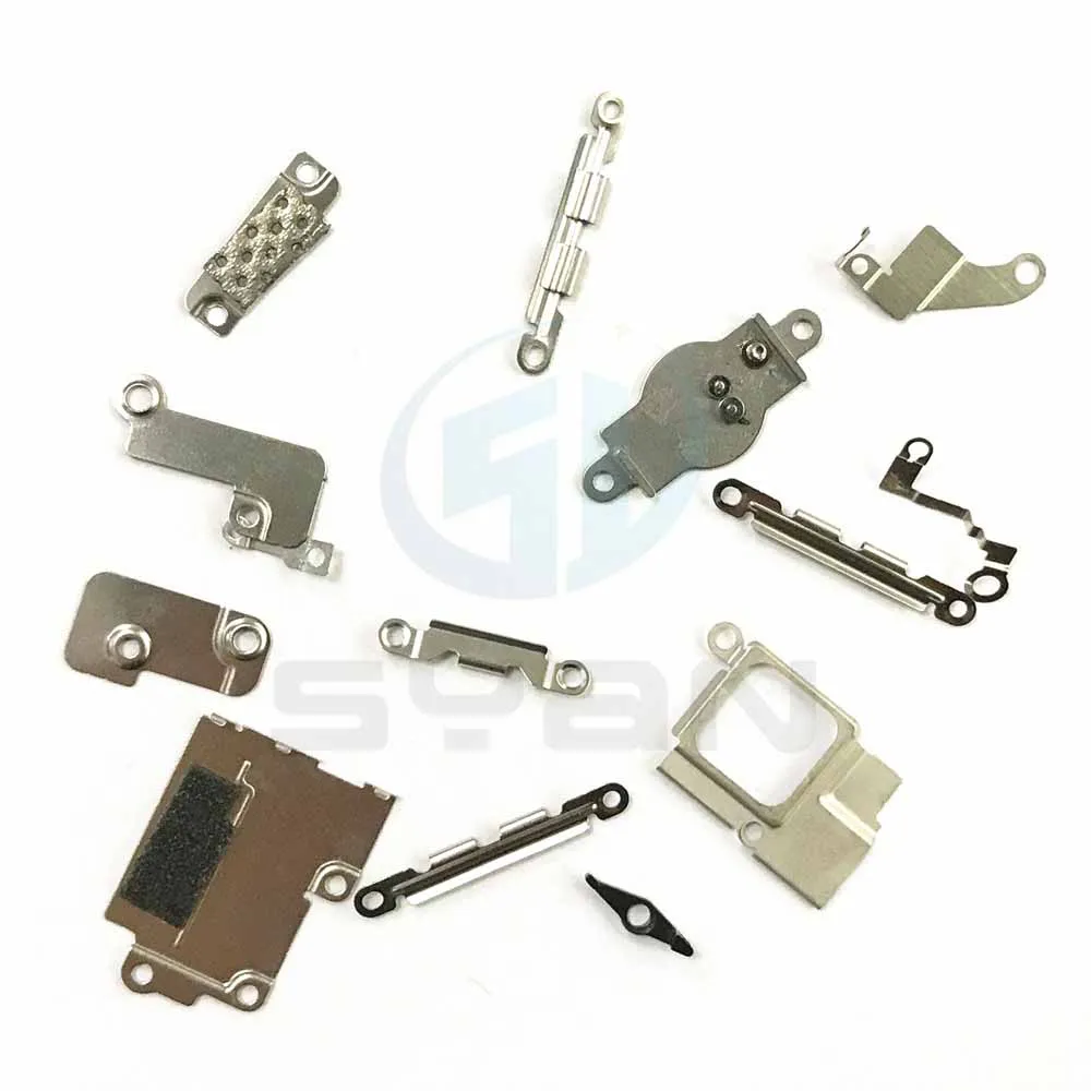 For iphone 5 Оригинальные маленькие металлические детали, держатель, кронштейн, защитная пластина, Набор для iphone 5, 5s, 6, 6 plus, 7, 7 plus, 8, 8 plus, внутренние аксессуары - Цвет: For iphone 5
