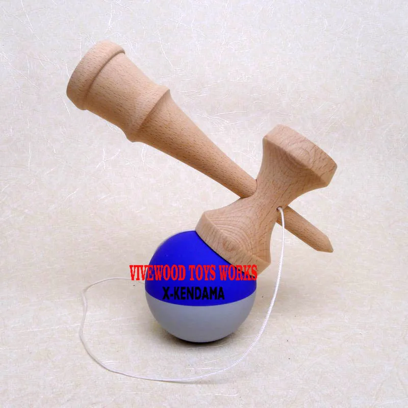 Краска из шелкового каучука для кэндамы 18 см голубая/серая полураздельная